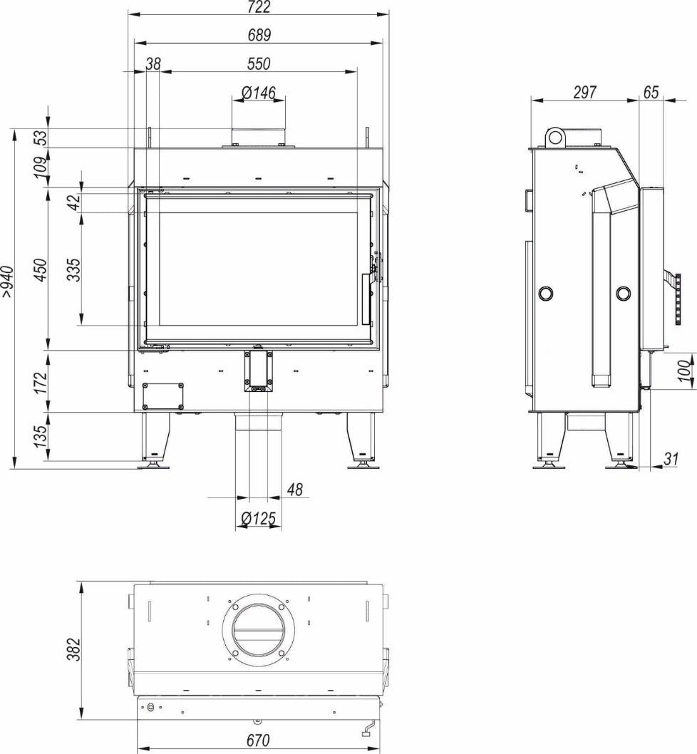 Defro Home Nest S BL