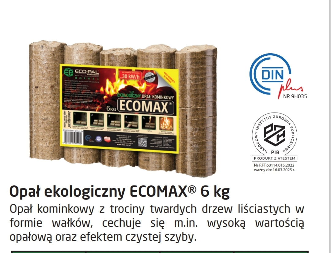 Brykiet drzewny liściasty 973kg