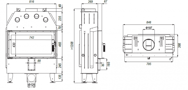 DEFRO Intra ME Slim 8 kW