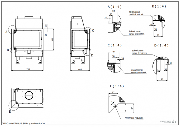 DEFRO Impuls SM BL 8 kW