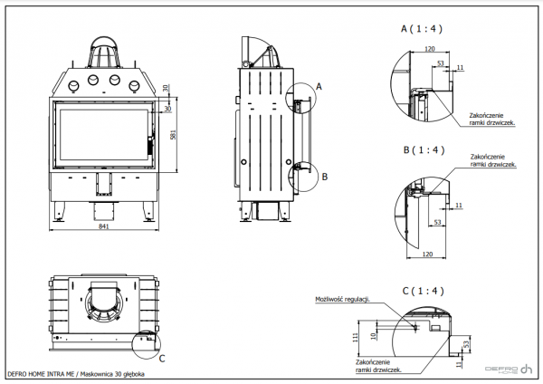DEFRO Intra ME 13 kW