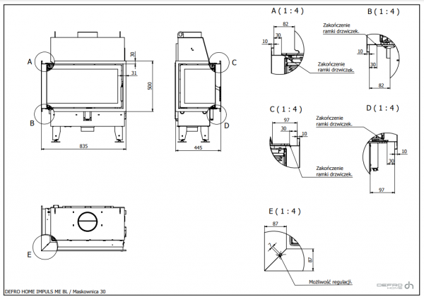 DEFRO Impuls ME BL 10 kW
