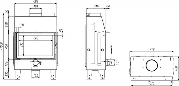DEFRO Impuls SM 8 kW