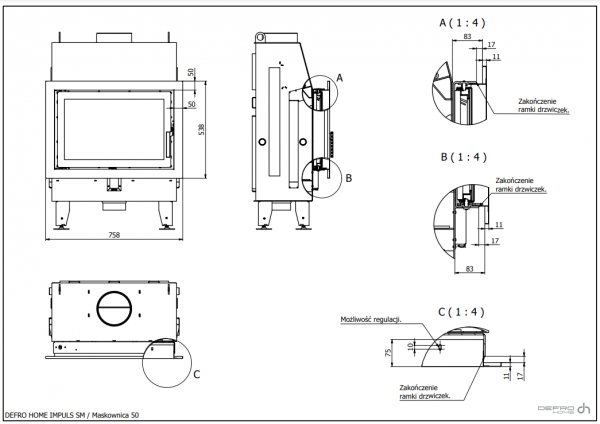 DEFRO Impuls SM 8 kW