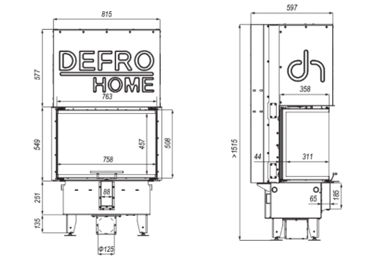 DEFRO Intra SM C G 10 kW