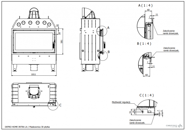 DEFRO Intra LA 16 kW