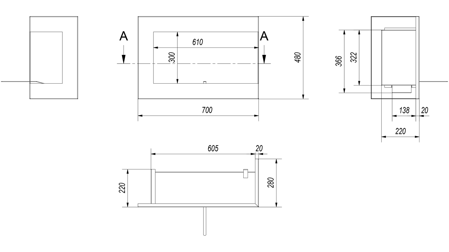 KRATKI DELTA 700 PRAWY