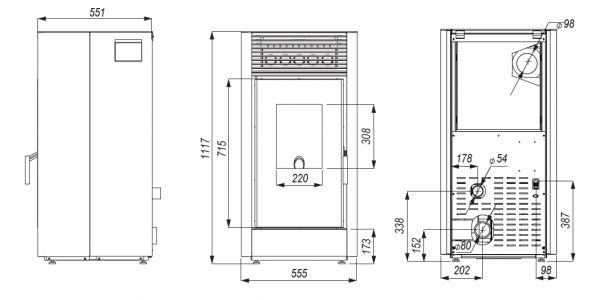 DEFRO MYPELL DGP 9 kW