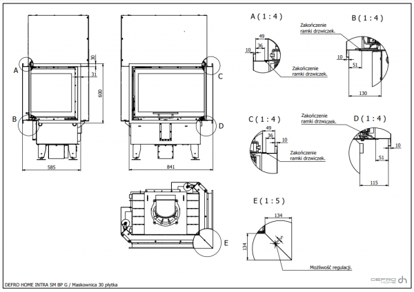 DEFRO Intra SM BP G 10 kW