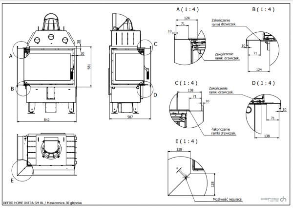 DEFRO Intra SM BL 10 kW