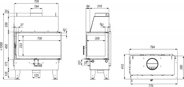 DEFRO Impuls ME BL 10 kW