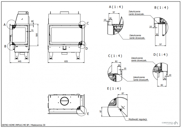 DEFRO Impuls ME BP 10 kW