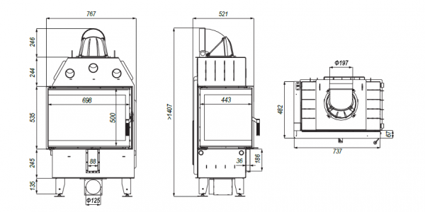 DEFRO Intra SM BL 10 kW
