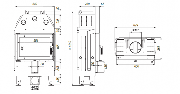 DEFRO Intra SM Slim 6 kW