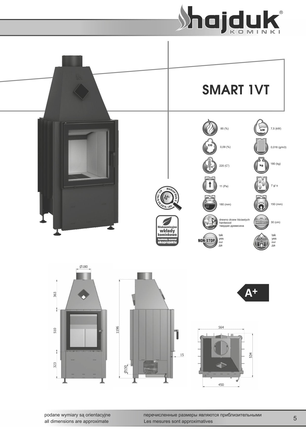 HAJDUK Smart 1VT
