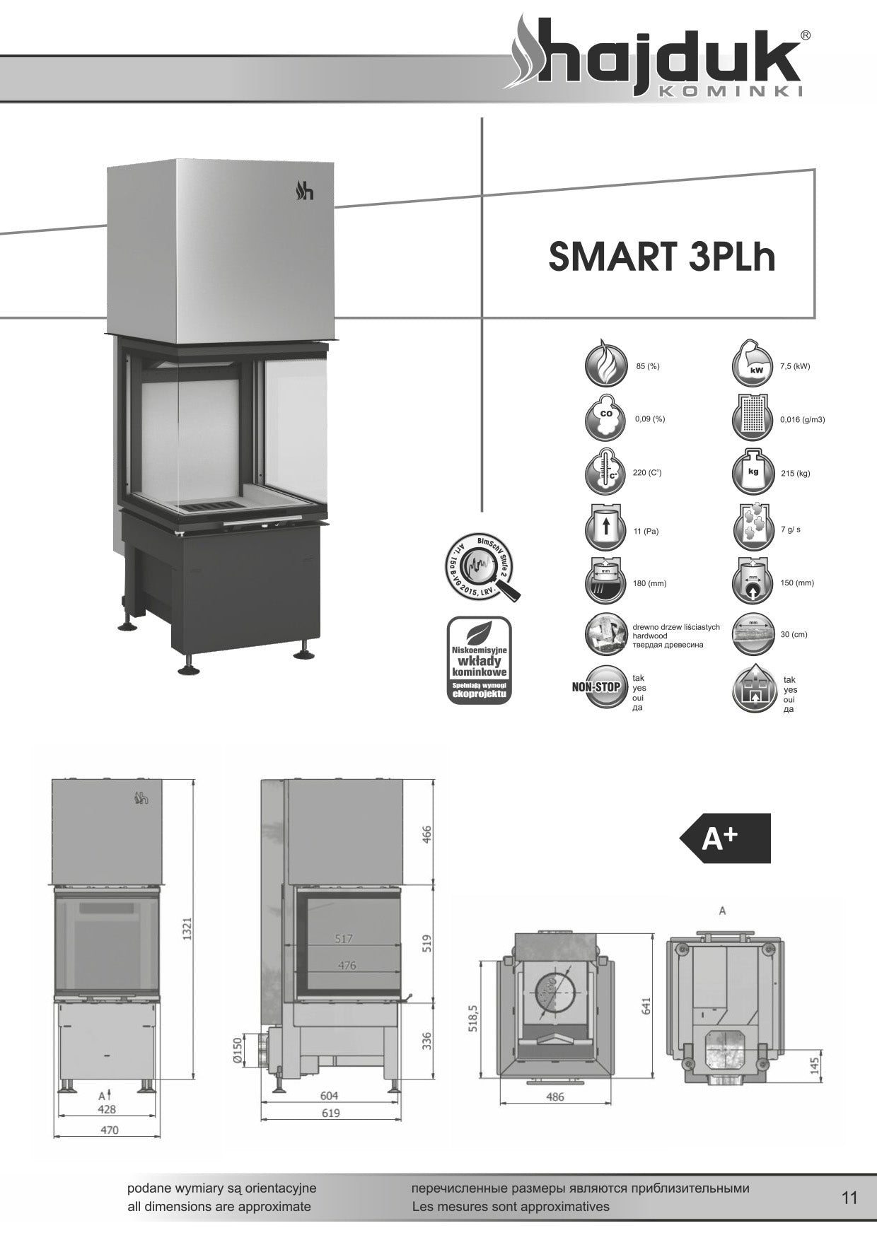 HAJDUK Smart 3PLh