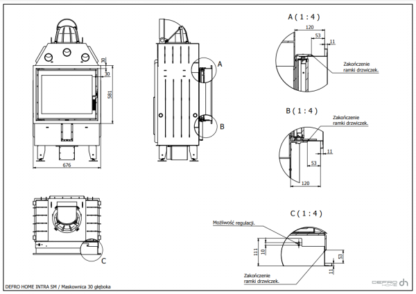 DEFRO Intra SM 10 kW