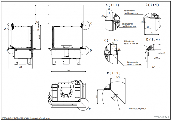 DEFRO Intra SM BP G 10 kW