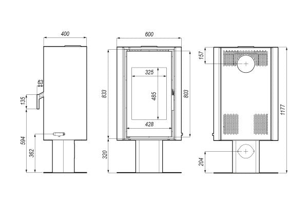 DEFRO SOLUM TOP 9 kW