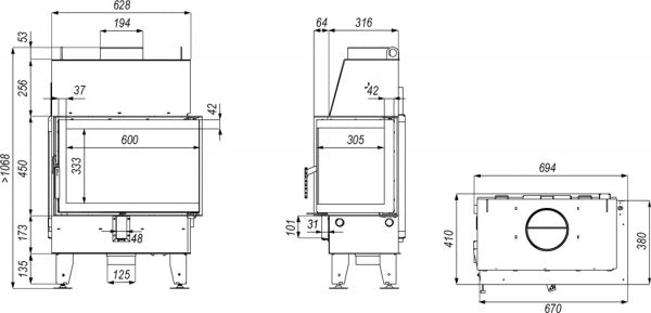 DEFRO Impuls SM BP 8 kW