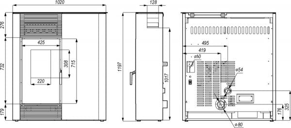 DEFRO SLIMPELL 9 kW