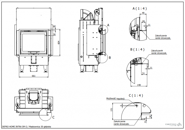 DEFRO Intra SM G 10 kW