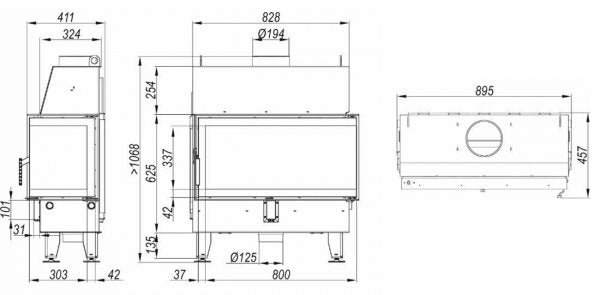 DEFRO Impuls LA BP 12kW