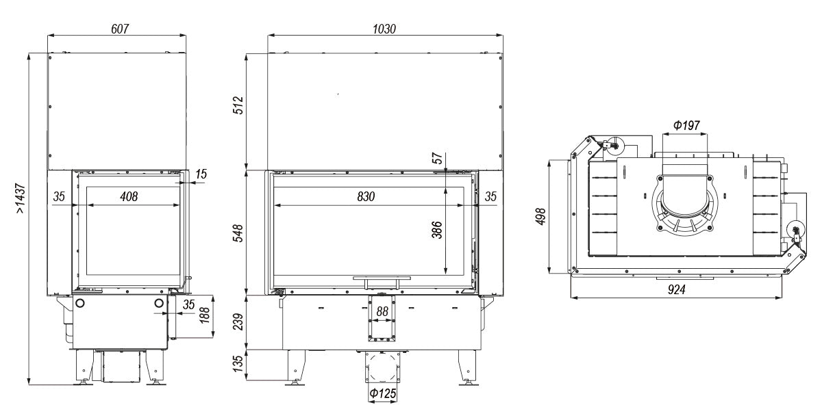 DEFRO Intra ME BL G 13 kW