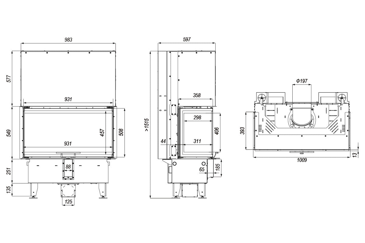 DEFRO Intra ME C G 13 kW