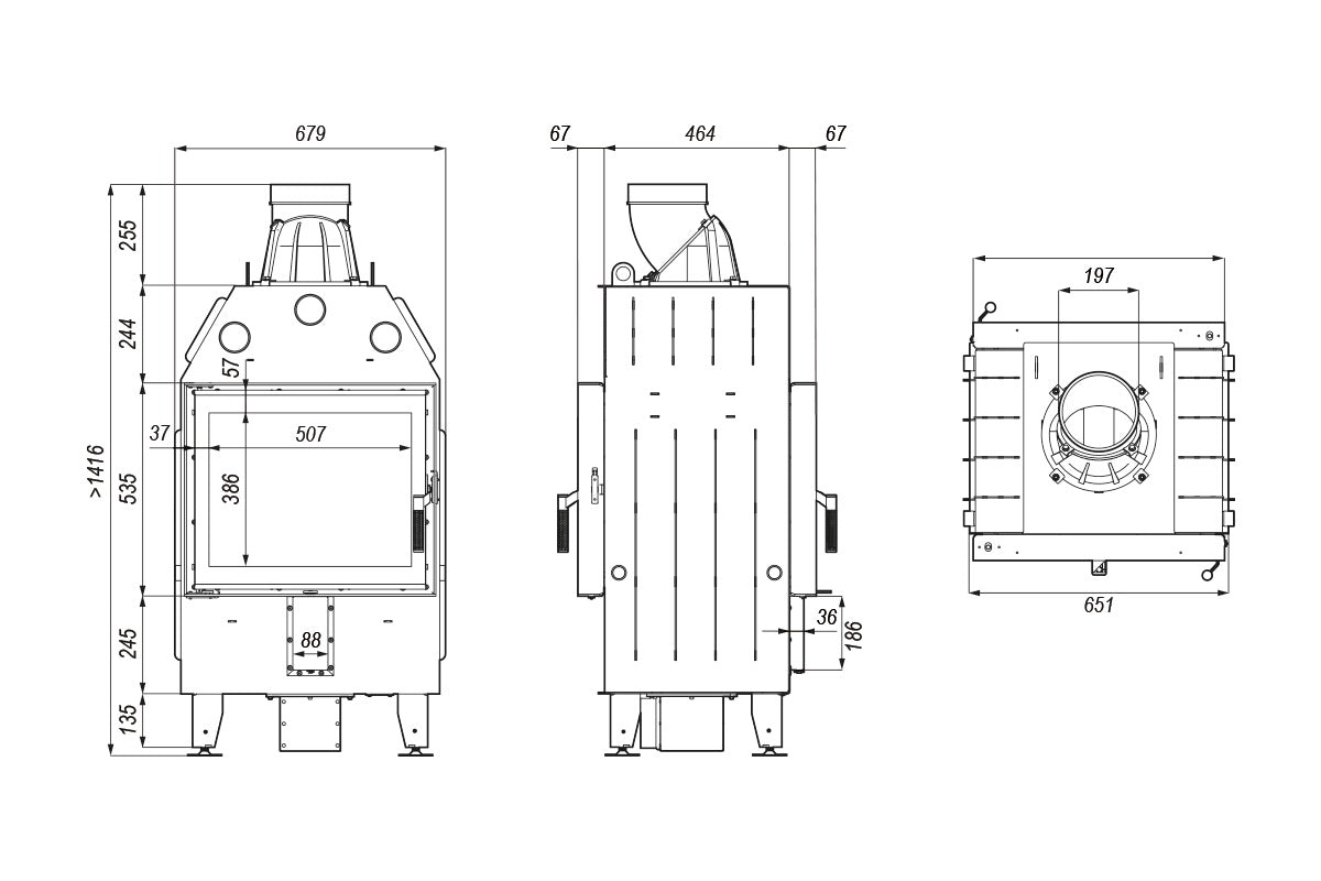 DEFRO Intra SM T 10 kW