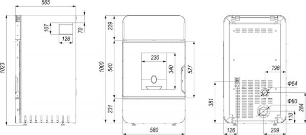 DEFRO OMNIPELL 8 kW