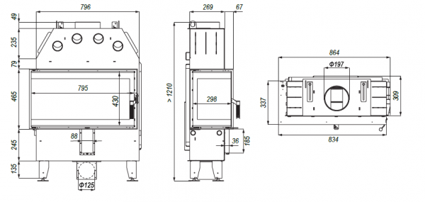 DEFRO Intra ME BL Slim 8 kW