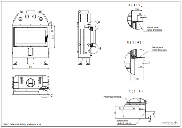 DEFRO Intra ME Slim 8 kW