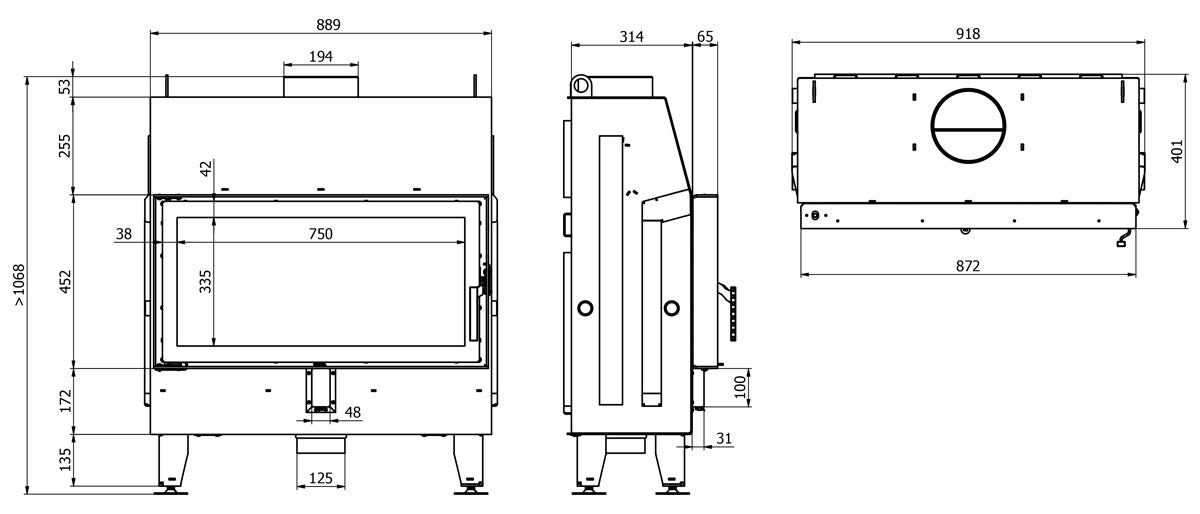 DEFRO Impuls LA 12 kW