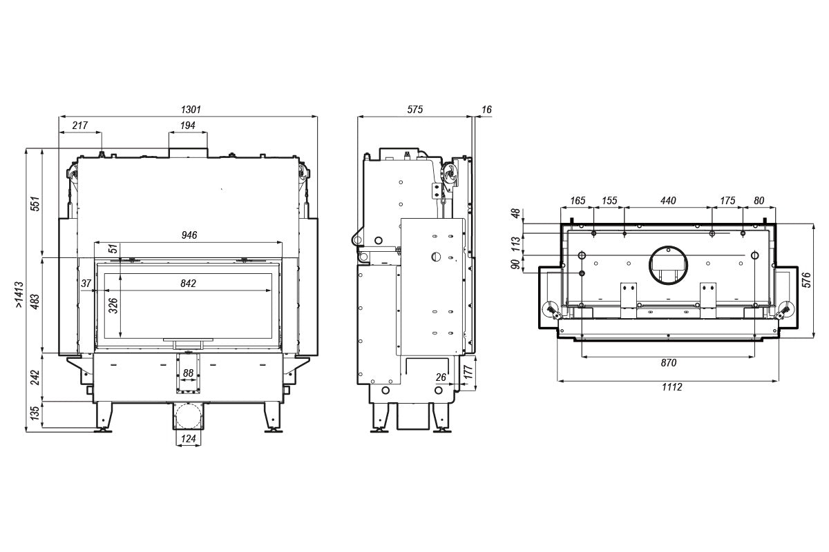 DEFRO Riva LA G Short 22 kW
