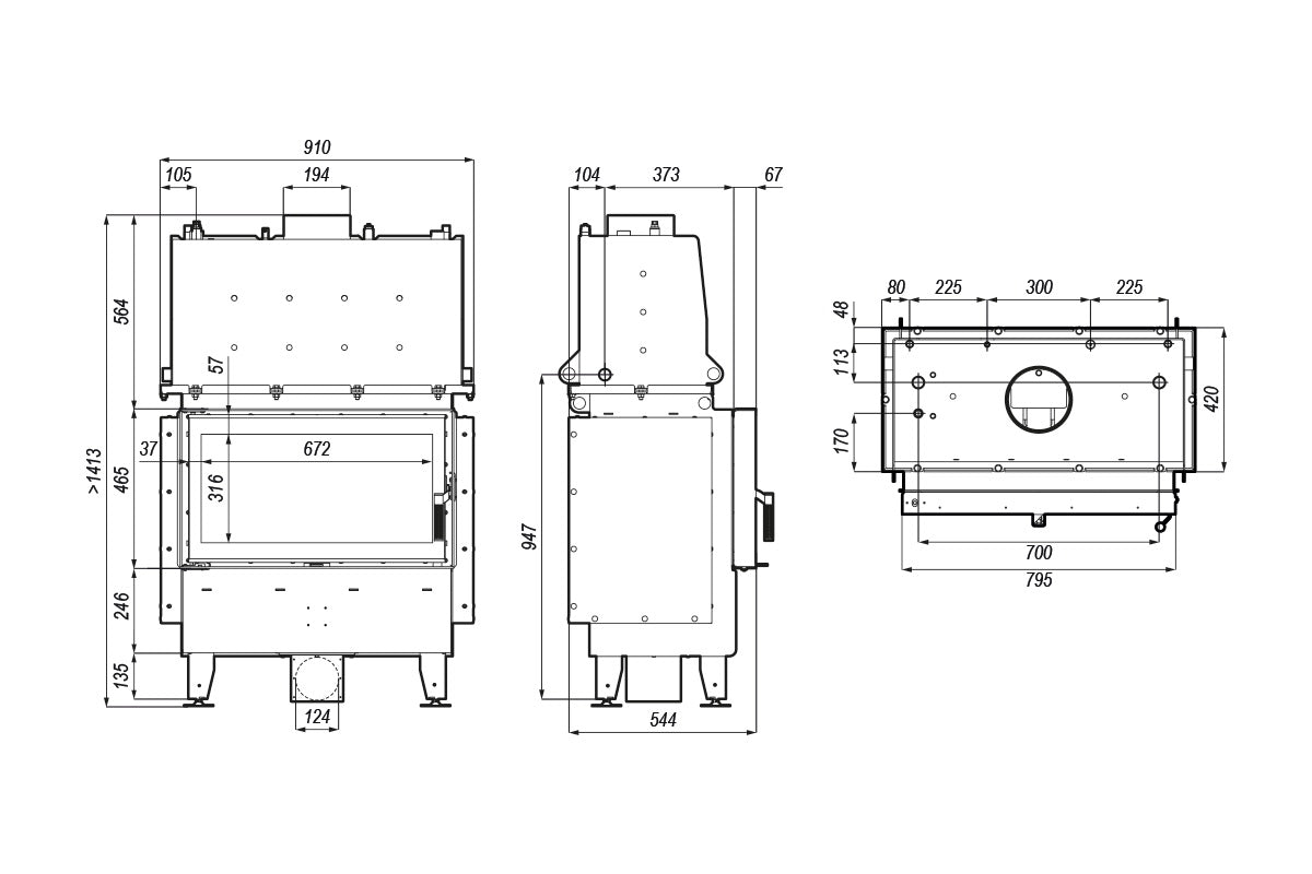 DEFRO Riva ME Short 19 kW