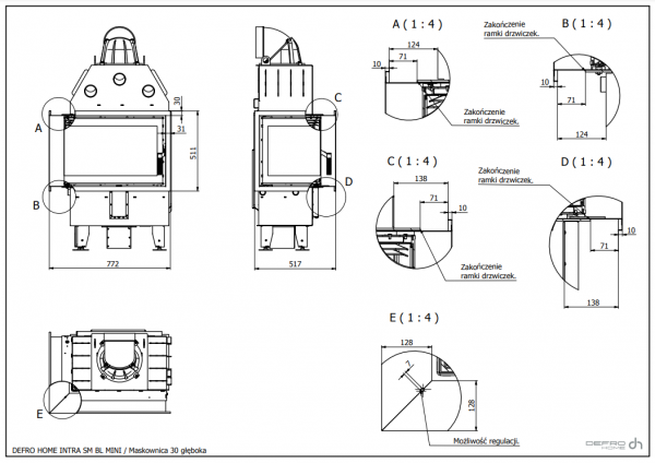 DEFRO Intra SM BL MINI 10 kW