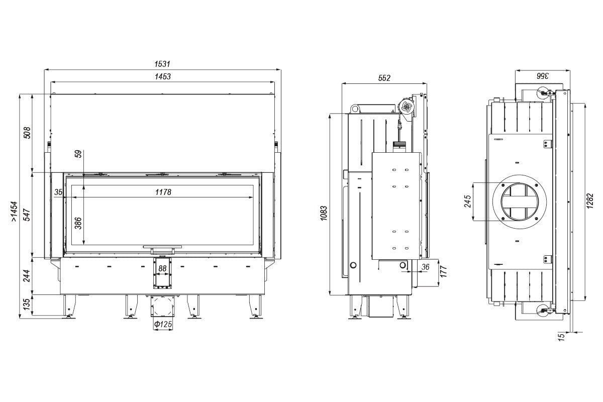 DEFRO Intra XLA G 22 kW