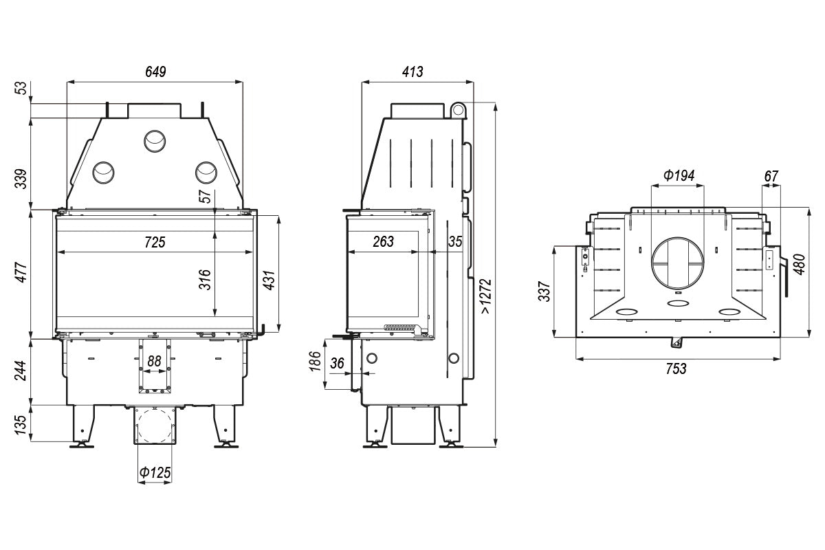 DEFRO Intra SM C 10 kW