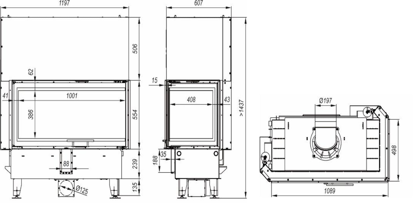 DEFRO Intra LA BL G 16 kW